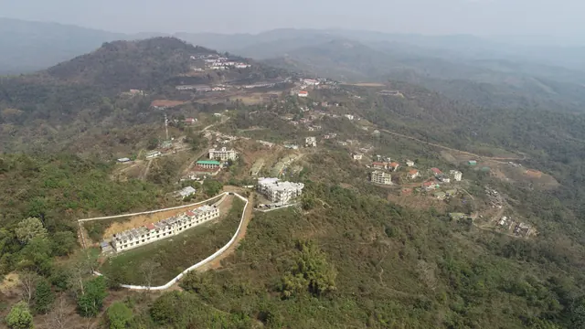 Aerial view of the Lumami campus